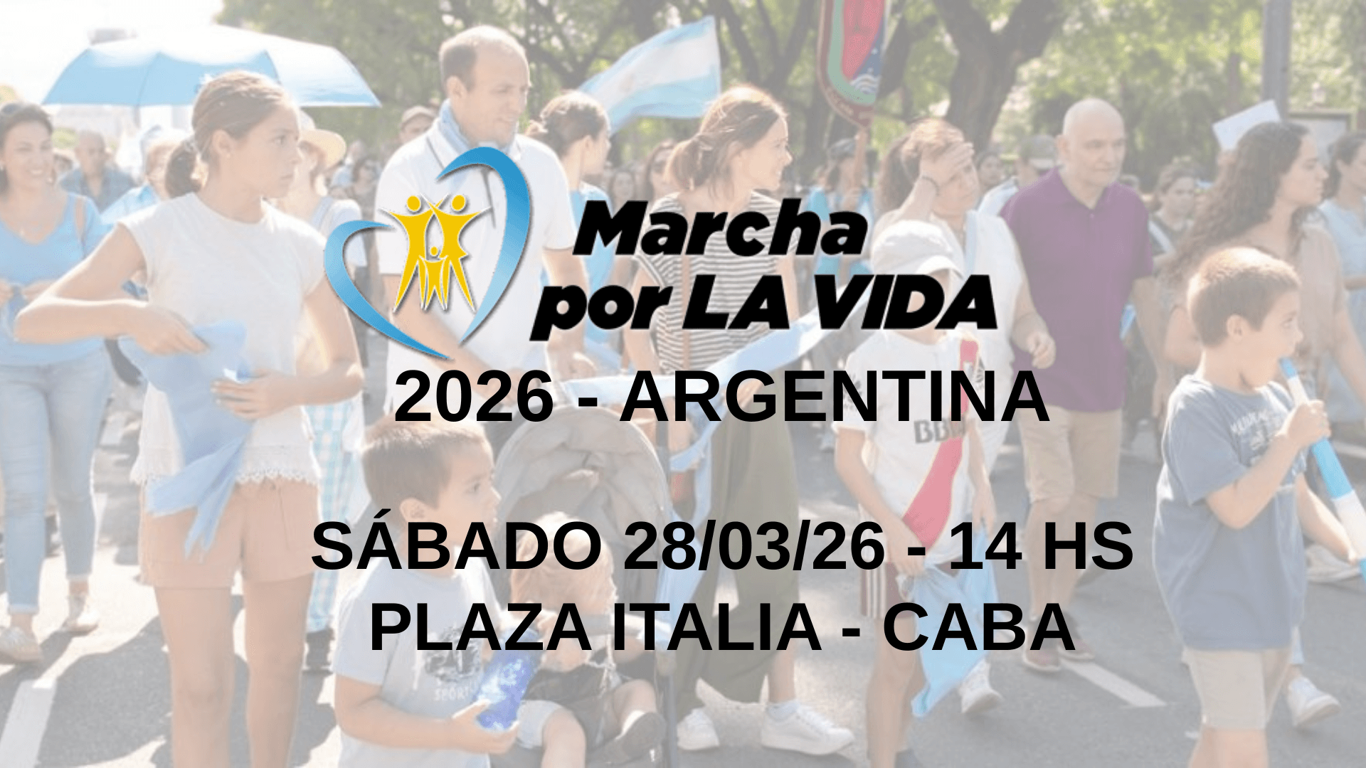 Marcha Por la vida 2026