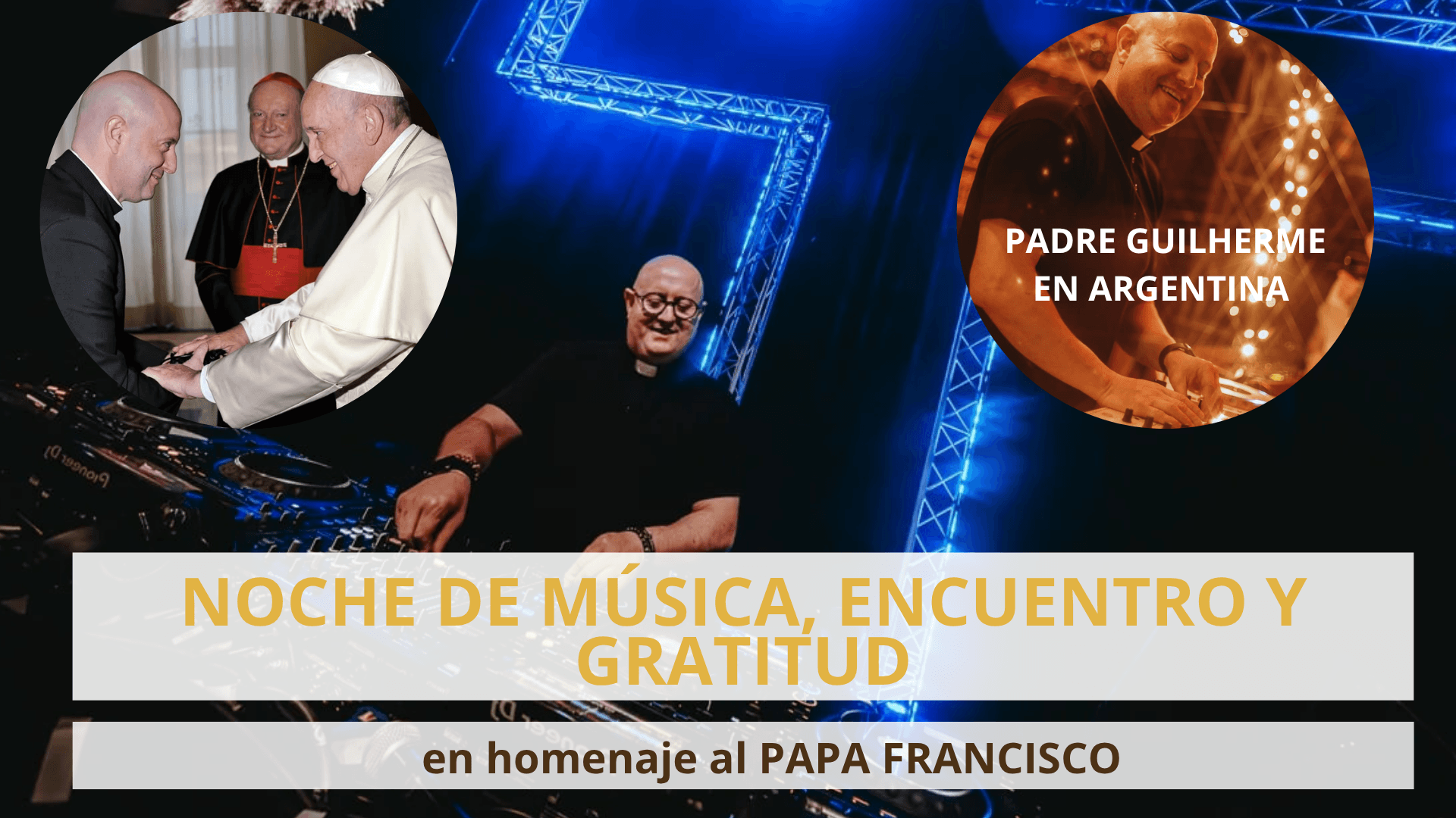 PADRE GUILHERME EN ARGENTINA, EN HOMENAJE AL PAPA FRANCISCO