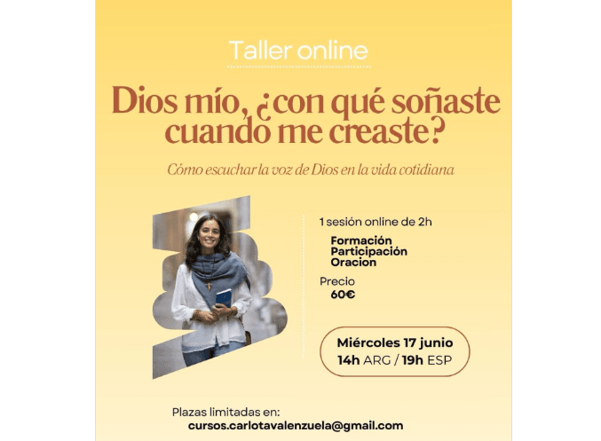 Dios mio... Con qué soñaste cuando me creaste?