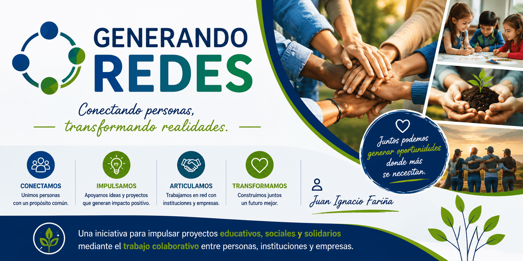 Generando Redes banner