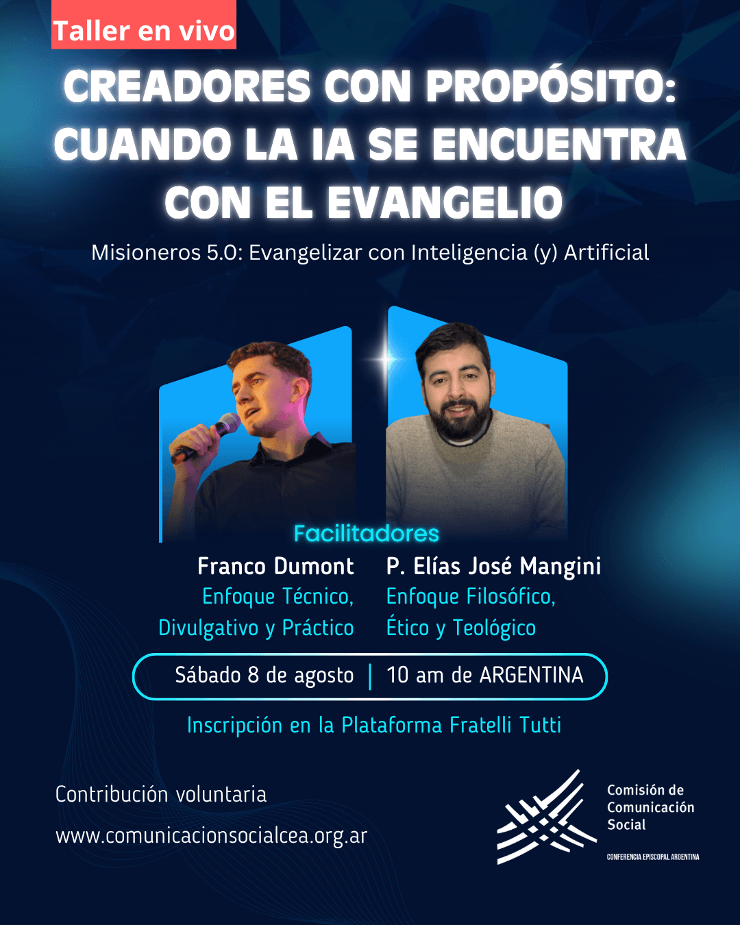 Creadores con Propósito: Cuando la IA se encuentra con el Evangelio. Misioneros 5.0: Evangelizar con Inteligencia (y) Artificial.