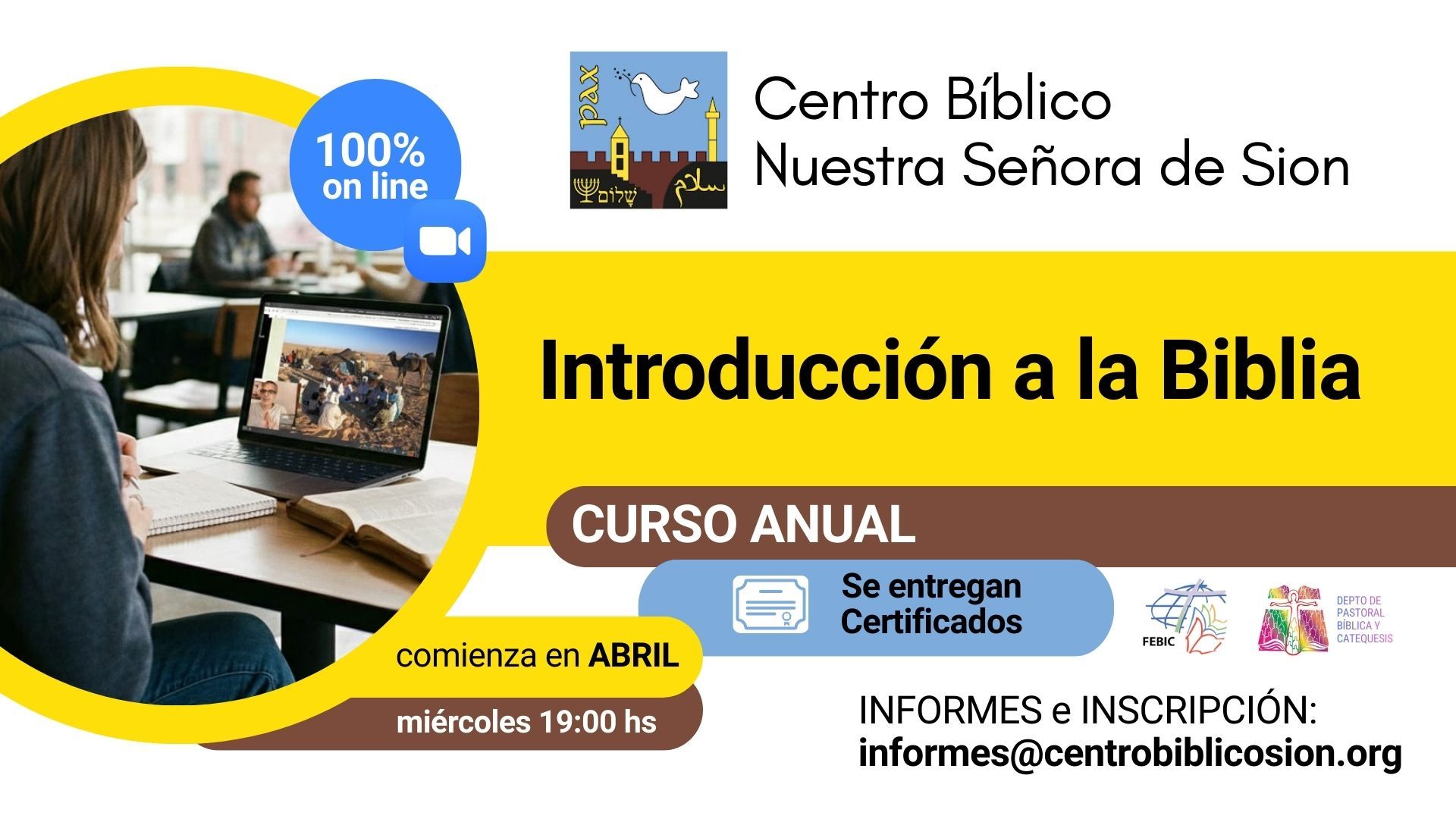 CURSO DE INTRODUCCIÓN A LA BIBLIA
