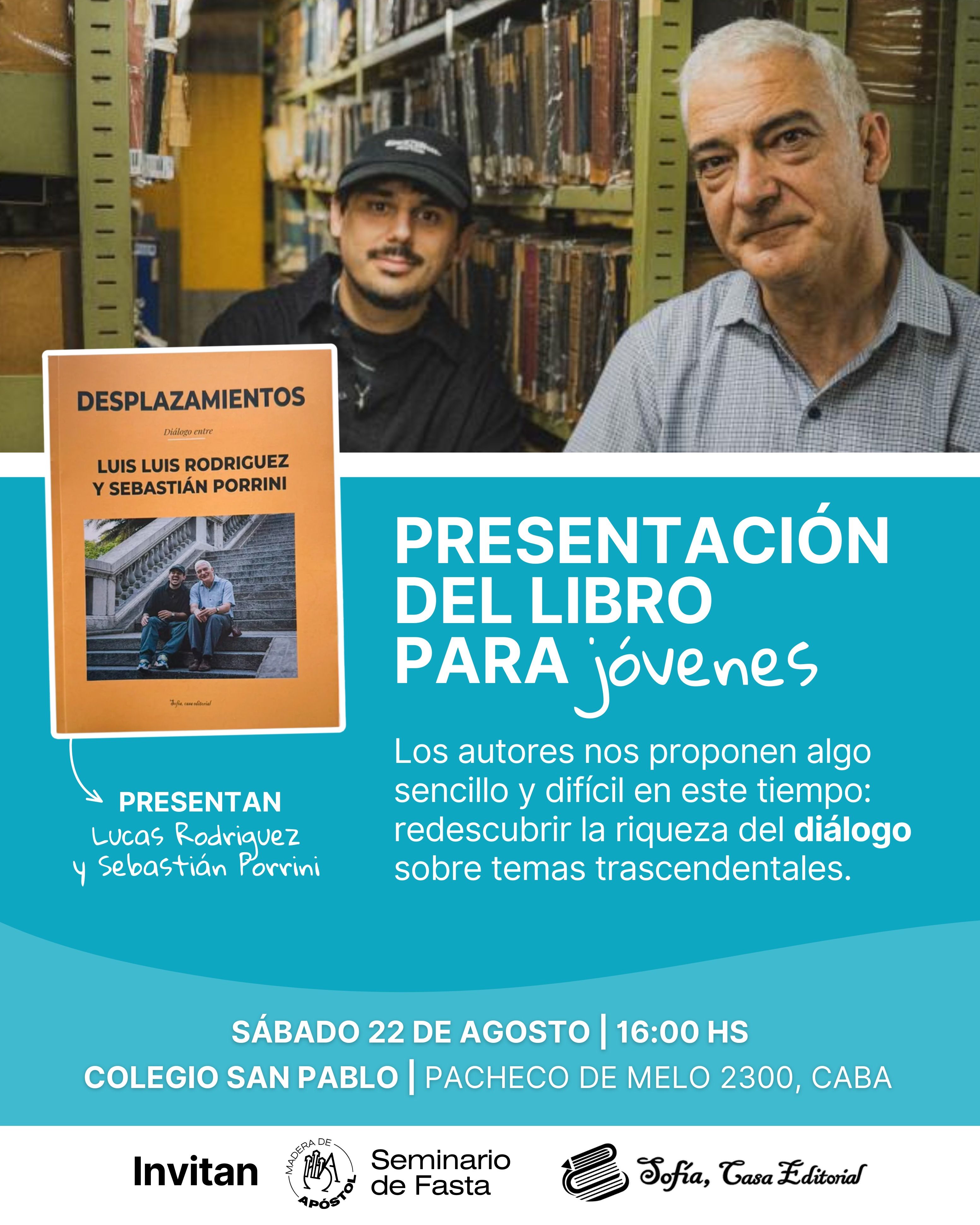 Presentación del libro "Desplazamientos"
