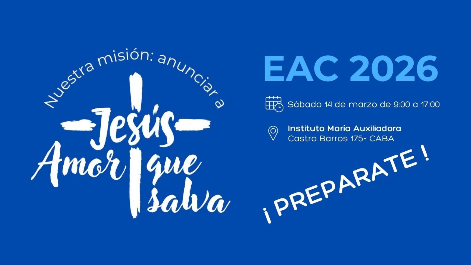 EAC 2026 - ENCUENTRO ARQUIDIOCESANO DE CATEQUESIS