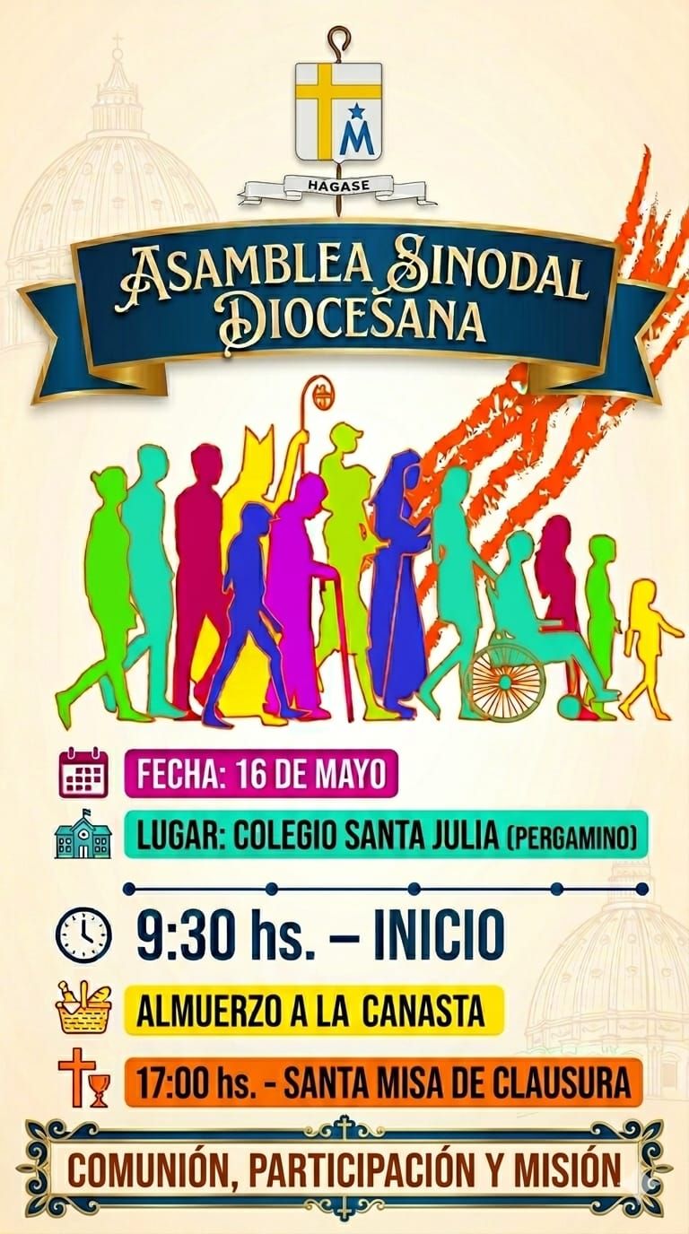 Asamblea Sinodal Diocesana - Diócesis de San Nicolás de los Arroyos