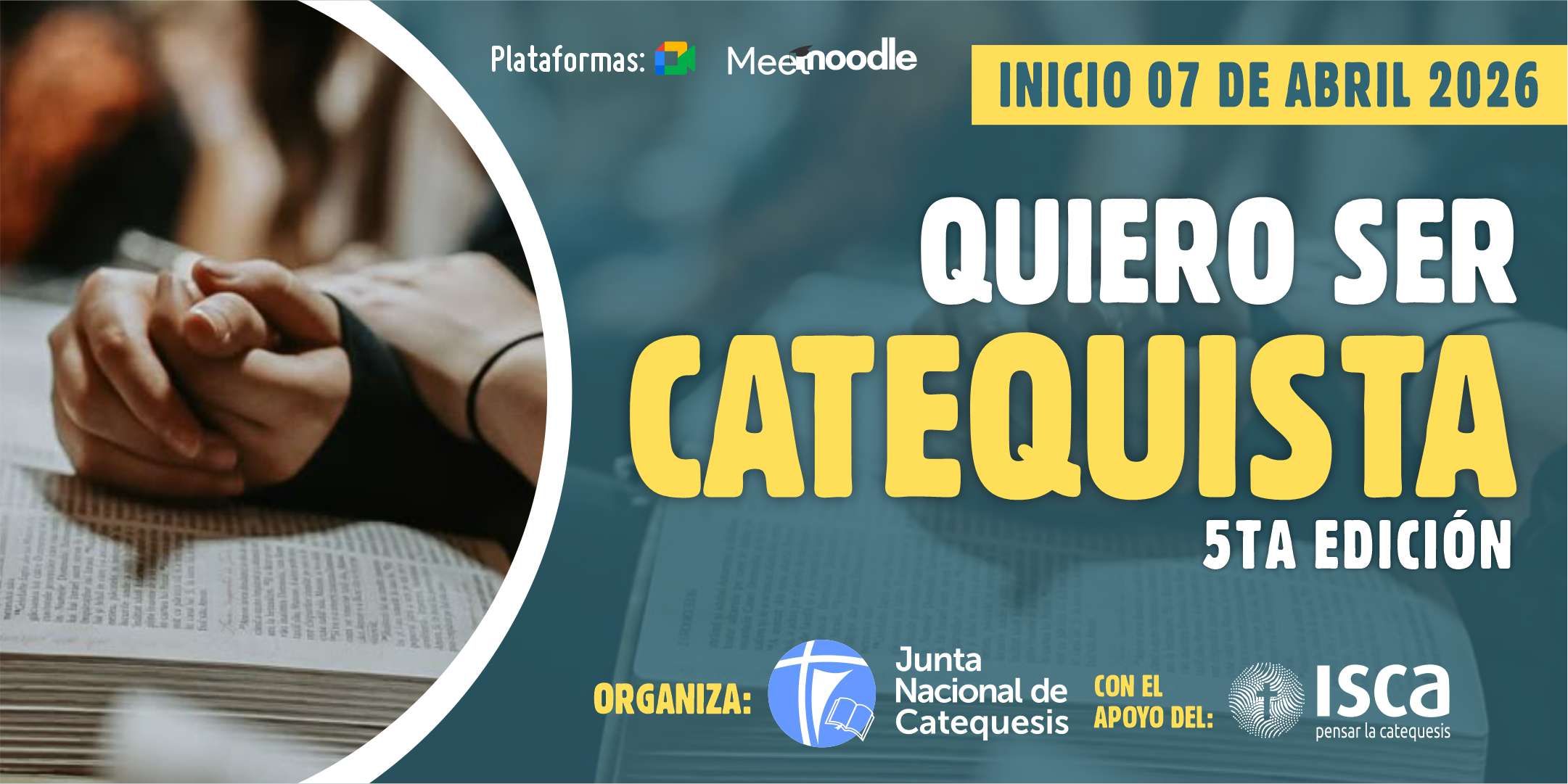 CURSO VIRTUAL QUIERO SER CATEQUISTA 2026 5° EDICIÓN
