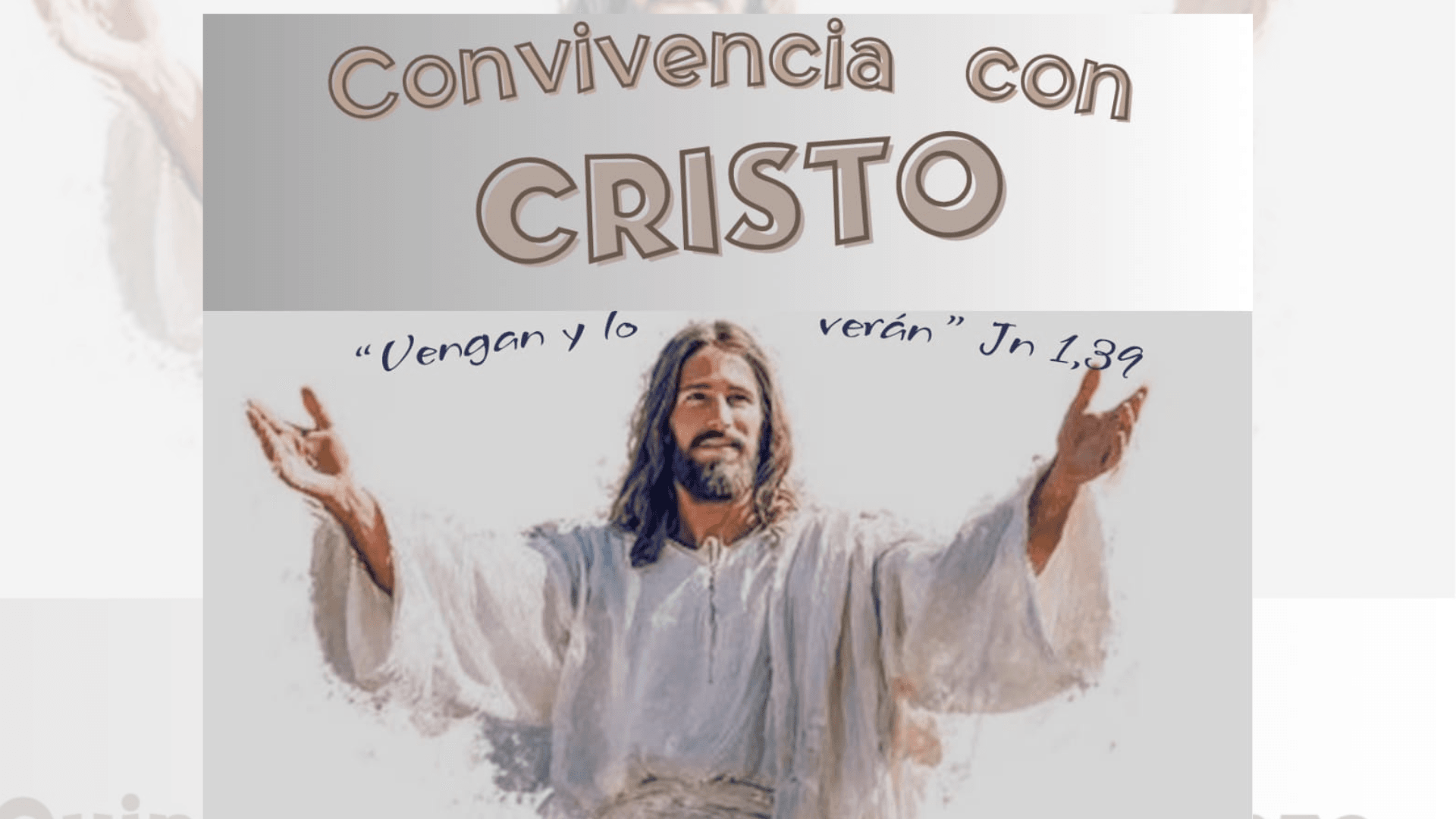 Retiro Convivencia con Cristo - 9 de Julio Buenos Aires