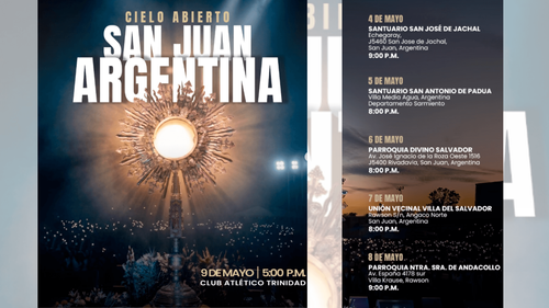 Cielo Abierto - San Juan Argentina - Noches de adoración